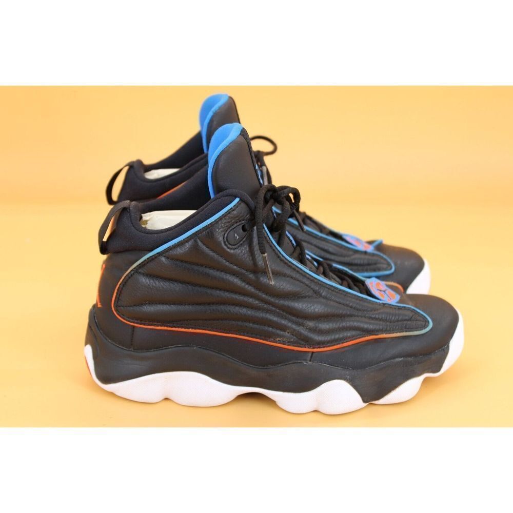 Nike Kids Sneakers Black with Blue and Orange